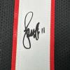 imageFacsimile Autographed Larry Fitzgerald Arizona Black Reprint Laser Auto Football Jersey Size Mens XL