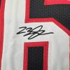 imageFacsimile Autographed LeBron James Miami Black Reprint Laser Auto Basketball Jersey Size Mens XL