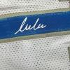 imageFacsimile Autographed Luka Doncic Dallas White Reprint Laser Auto Basketball Jersey Size Mens XL