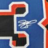 imageFacsimile Autographed Mike Piazza New York Black Reprint Laser Auto Baseball Jersey Size Mens XL