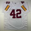 imageFacsimile Autographed Pat Tillman Arizona State White Reprint Laser Auto College Football Jersey Size Mens XL