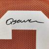 imageFacsimile Autographed Quinn Ewers Texas Orange Reprint Laser Auto College Football Jersey Size Mens XL