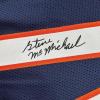 imageFacsimile Autographed Steve McMichael Chicago Blue Reprint Laser Auto Football Jersey Size Mens XL