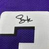 imageFacsimile Autographed Steve Nash Phoenix Purple Reprint Laser Auto Basketball Jersey Size Mens XL