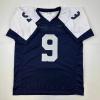 imageFacsimile Autographed Tony Romo Dallas Thanksgiving Day Reprint Laser Auto Football Jersey Size Mens XL