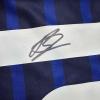 imageFramed AutographedSigned Karim Benzema 35x39 France French National Team Blue Soccer Jersey Beckett BAS COA