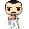 imageFreddie Mercury Queen 414 We Will Rock You Tour Facsimile Signed Reprint Laser Autographed Funko POP Rocks Figurine with Protector Case
