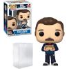 imageJason Sudeikis Ted Lasso With Biscuits 1506 Facsimile Signed Reprint Laser Autographed Funko POP Television Figurine with Protector Case