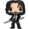 imageKeanu Reeves John Wick 1763 Facsimile Signed Reprint Laser Autographed Funko POP Movies Figurine with Protector Case