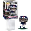 imageMalik Nabers 325 Facsimile Signed Reprint Laser Autographed Funko POP Football NFL Legends New York Giants Figurine with Protector Case