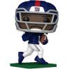 imageMalik Nabers 325 Facsimile Signed Reprint Laser Autographed Funko POP Football NFL Legends New York Giants Figurine with Protector Case