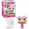 imageMargot Robbie Western Barbie 1447 Facsimile Signed Reprint Laser Autographed Funko POP Movies Barbie Figurine with Protector Case