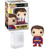 imageMatt LeBlanc Joey Tribbiani 1645 Superman Costume Friends Facsimile Signed Reprint Laser Autographed Funko POP Television Figurine with Protector Case