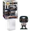 imageMike Singletary 218 Facsimile Signed Reprint Laser Autographed Funko POP Football NFL Chicago Bears Figurine with Protector Case