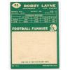 imageVintage 1960 Topps Bobby Layne 93 Football Card