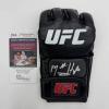 imageAutographedSigned Matt Hughes UFC MMA Black Fighting Glove JSA COA Auto