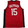 imageAutographedSigned Reed Sheppard Houston Red Basketball Jersey Beckett BAS COA