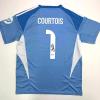 imageAutographedSigned Thibaut Courtois Real Madrid Blue Soccer Jersey Beckett BAS COA