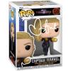 imageBrie Larson Captain Marvel 1249 The Marvels Facsimile Signed Reprint Laser Autographed Funko POP Marvel Figurine with Protector Case