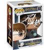 imageDaniel Radcliffe Harry Potter 32 with Prophecy Facsimile Signed Reprint Laser Autographed Funko POP Movies Figurine with Protector Case