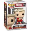 imageDolph Lundgren Ivan Drago 1715 Facsimile Signed Reprint Laser Autographed Funko POP Movies Rocky IV Balboa Figurine with Protector Case