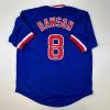 imageFacsimile Autographed Andre Dawson Chicago Blue Reprint Laser Auto Baseball Jersey Size Mens XL