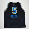 imageFacsimile Autographed Angel Reese Chicago Black Reprint Laser Auto College Basketball Jersey Size Mens XL