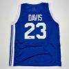 imageFacsimile Autographed Anthony Davis Kentucky Blue Reprint Laser Auto College Basketball Jersey Size Mens XL