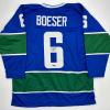 imageFacsimile Autographed Brock Boeser Vancouver Blue Reprint Laser Auto Hockey Jersey Size Mens XL