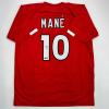 imageFacsimile Autographed Sadio Mane Liverpool FC Red Reprint Laser Auto Soccer Jersey Size Mens XL