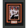 imageFramed Joe Burrow JaMarr Chase Facsimile Laser Engraved Signature Auto Cincinnati Bengals 11x14 Football Photo