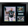 imageFramed Philadelphia Eagles Jason Kelce Facsimile Laser Engraved Signature Football 14x11 3 Photo Collage