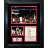imageFramed San Diego State Aztecs Lamont Butler 2023 Final Four Buzzer Beater Facsimile Laser Engraved Signature Auto 11x14 College Basketball Photo Sig Collage