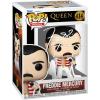 imageFreddie Mercury Queen 414 We Will Rock You Tour Facsimile Signed Reprint Laser Autographed Funko POP Rocks Figurine with Protector Case