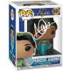 imageNaomi Scott Jasmine 541 Disney Princess Facsimile Signed Reprint Laser Autographed Funko POP Aladdin Live Action Figurine with Protector Case
