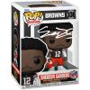 imageShedeur Sanders 336 Facsimile Signed Reprint Laser Autographed Funko POP Cleveland Browns Figurine with Protector Case