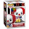 imageTim Curry Pennywise 1834 1990 It The Movie Facsimile Signed Reprint Laser Autographed Funko POP Movies IT Figurine with Protector Case