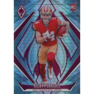 image2024 Panini Phoenix Ricky Pearsall 234 Hyper San Francsico 49ers Rookie RC Football Card