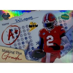 image2024 Topps Bowman Best University DJ Lagway MG14 Making the Grade Florida Gators Rookie RC Football Card