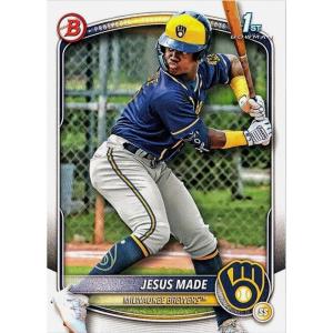 image2025 Topps Bowman Jesus Made BP66 Prospects Milwaukee Brewers Rookie RC Baseball Card