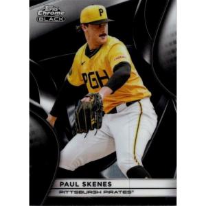 image2025 Topps Chrome Black Paul Skenes 109 Pittsburgh Pirates Baseball Card