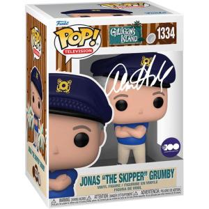imageAlan Hale Jr The Skipper 1334 Facsimile Signed Reprint Laser Autographed Funko POP TV Gilligans Island Figurine with Protector Case
