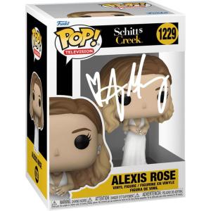 imageAnnie Murphy Alexis Rose 1229 Facsimile Signed Reprint Laser Autographed Funko POP TV Schitts Creek Figurine with Protector Case