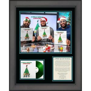 imageFramed A Philly Special Christmas Album Philadelphia Eagles 11x14 Three Photo Collage