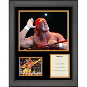 imageFramed Hulk Hogan Hall of Fame WWE 11x14 Wrestling Three Photo Collage
