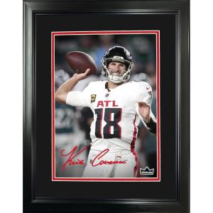 imageFramed Kirk Cousins Atlanta Falcons Facsimile Laser Engraved Signature Auto 11x14 Football Photo HOFSM Holo