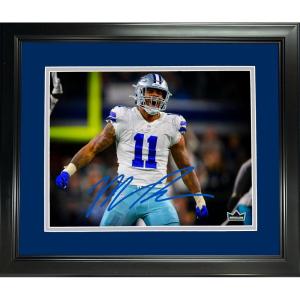 imageFramed Micah Parsons Facsimile Laser Engraved Signature Auto Dallas Cowboys 11x14 Football Photo HOFSM Holo