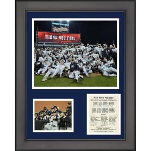 imageFramed New York Yankees 2024 American League ALCS Champions 11x14 Three Photo Collage