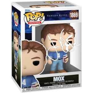 imageJames Van Der Beek Mox 1869 Varsity Blues Facsimile Signed Reprint Laser Autographed Funko POP Movies Figurine with Protector Case