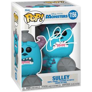 imageJohn Goodman Sulley with Lid 1156 Disney Monsters Inc 20th Facsimile Signed Reprint Laser Autographed Funko POP Movies Figurine with Protector Case